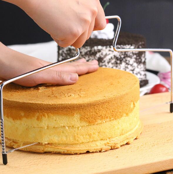 CakeTrancheur™ - Outils de coupe de gâteau en métal | Pâtisserie - La Toque à Dom